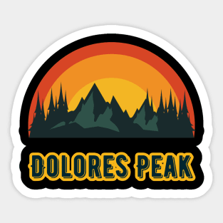 Dolores Peak Sticker